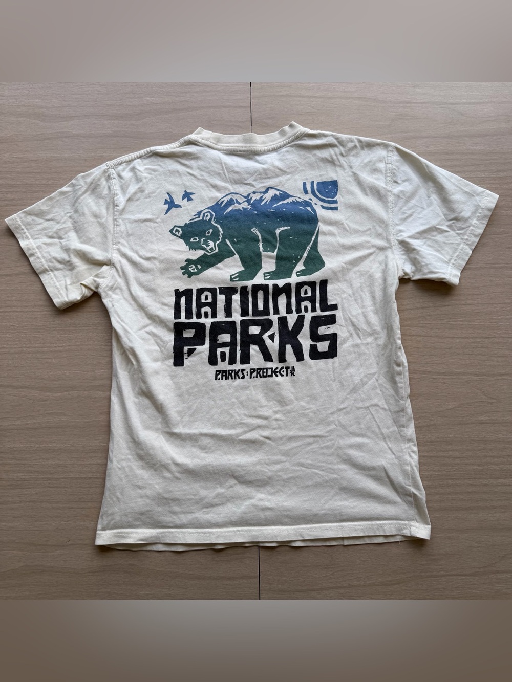Parks Project Men’s Cream Graphic National Park T-Shirt S